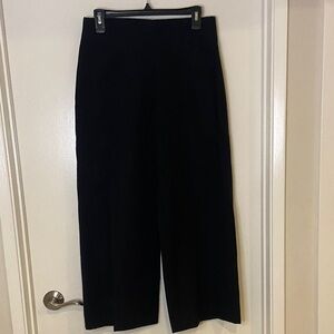 Old Navy Black Pixie Wide-Leg Pants